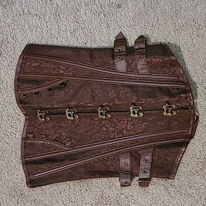 Steampunk inspired corset